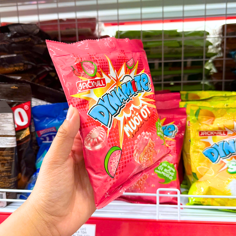 Kẹo Nhân Dynamite Ổi Hồng Muối Ớt 96g