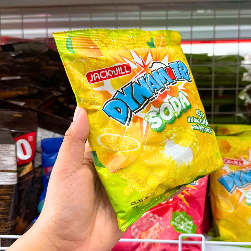 Kẹo Nhân Dynamite Soda Vị Chanh 96g