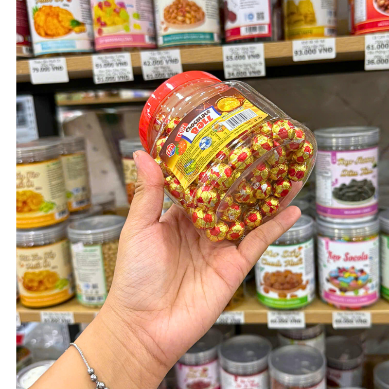 Kẹo Socola Crispy Chocolate Ball 250g