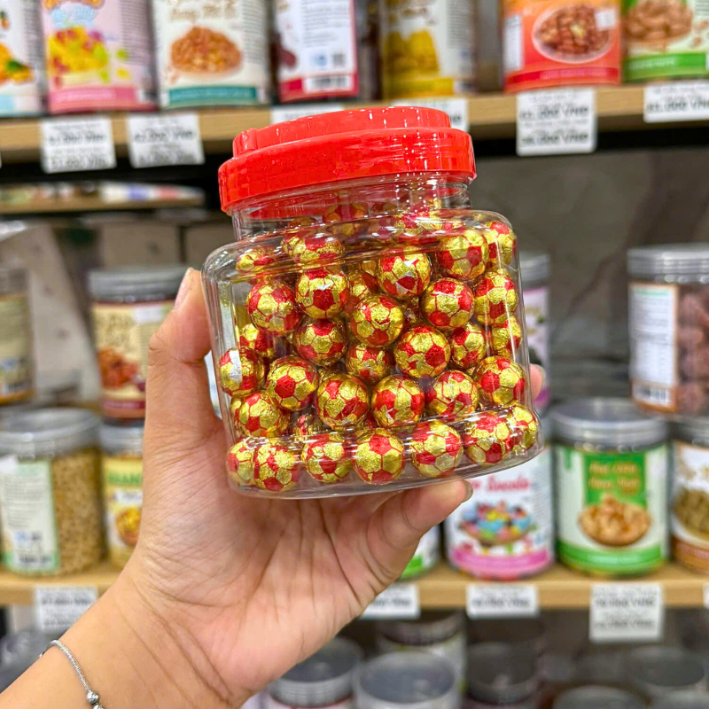 Kẹo Socola Crispy Chocolate Ball 250g