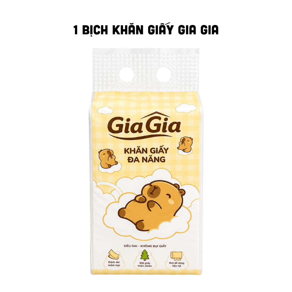 Khăn Giấy Đa Năng Gia Gia