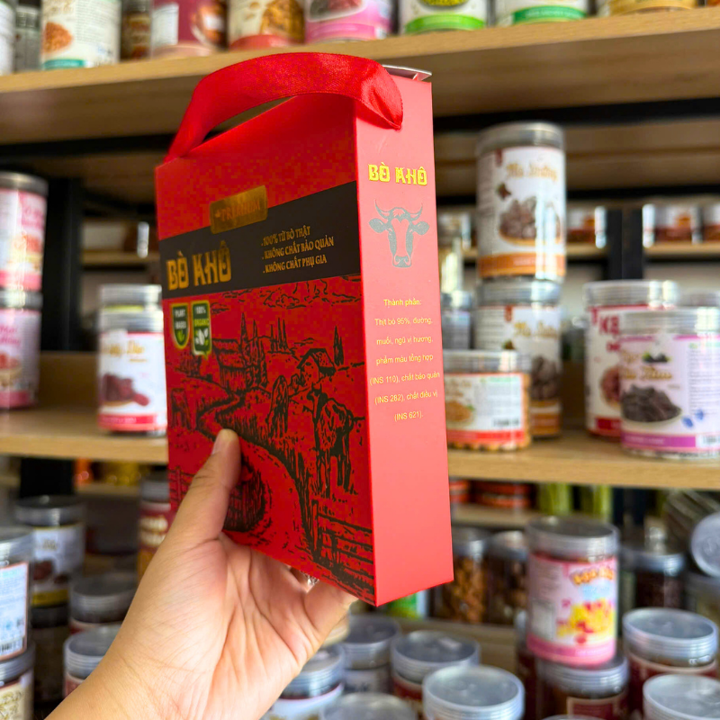 Khô Bò Malai Siêu Cay 400g
