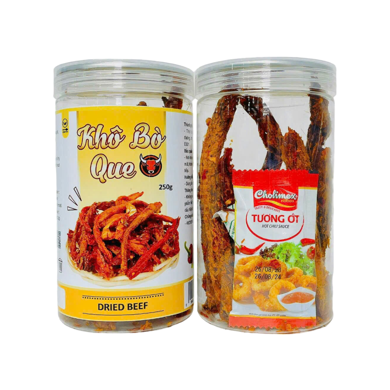 Khám phá Khô Bò Que Loại Ngon 250g Hộp thuộc nhóm khô bò que