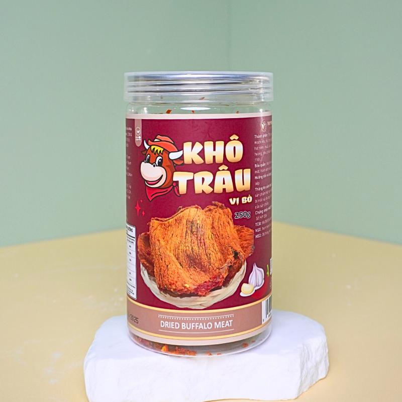 Khô Trâu Miếng Tẩm Vị Bò 250g