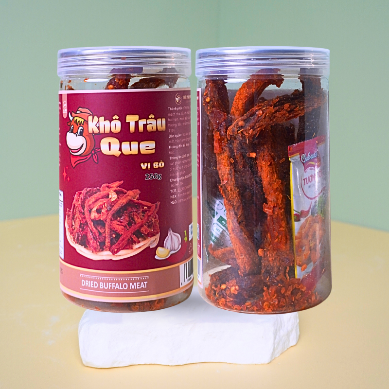 Khô Trâu Que Tẩm Vị Bò 250g Hộp