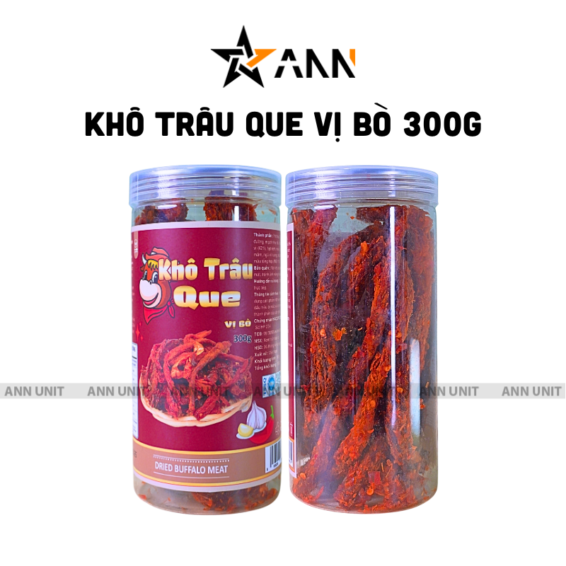 Khô Trâu Que Tẩm Vị Bò 300g Hộp