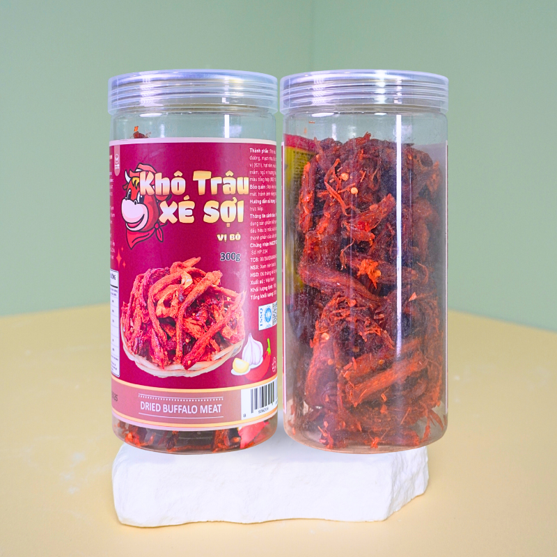 Khô Trâu Que Tẩm Vị Bò 300g Hộp