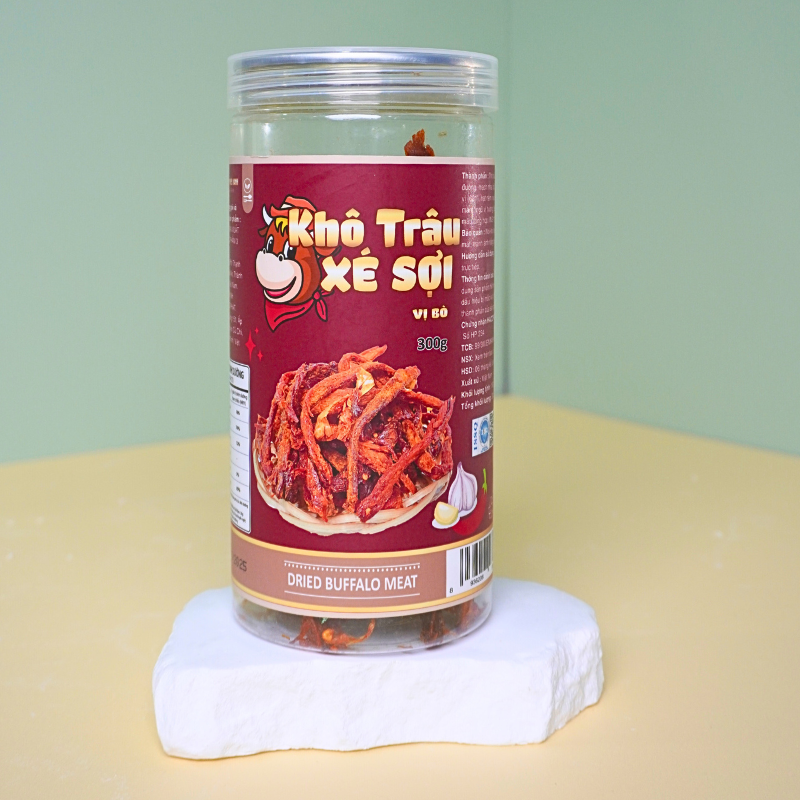 Khô Trâu Que Tẩm Vị Bò 300g Hộp
