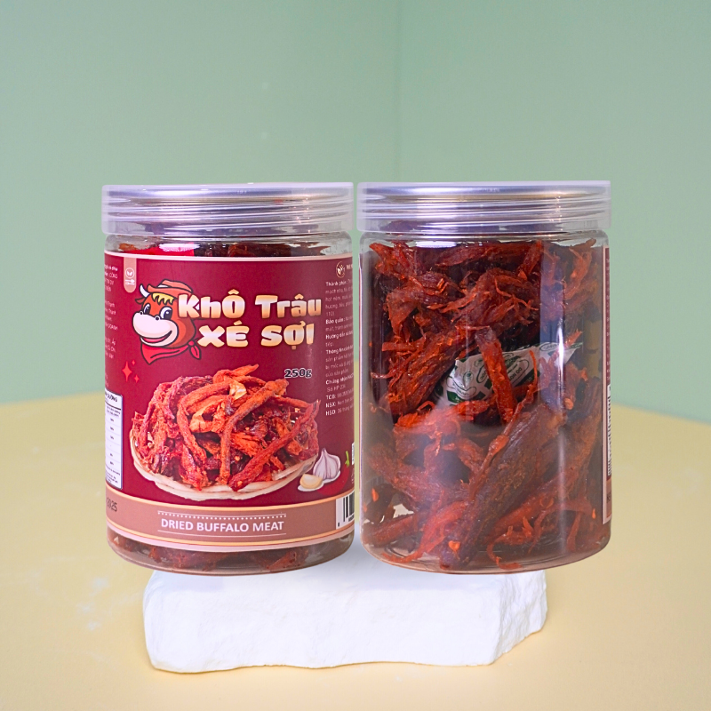 Sản phẩm đóng hộp nắp vặn tiện cất giữ sau khi mở