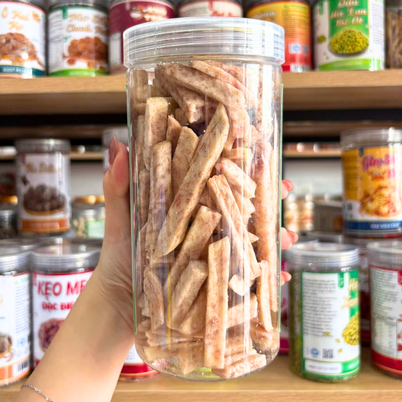 Khoai Môn Sấy Sợi 300g Hộp PET