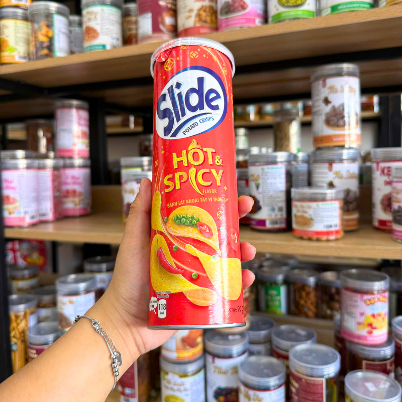 Khoai Tây Lát Slide 90g 4 Vị