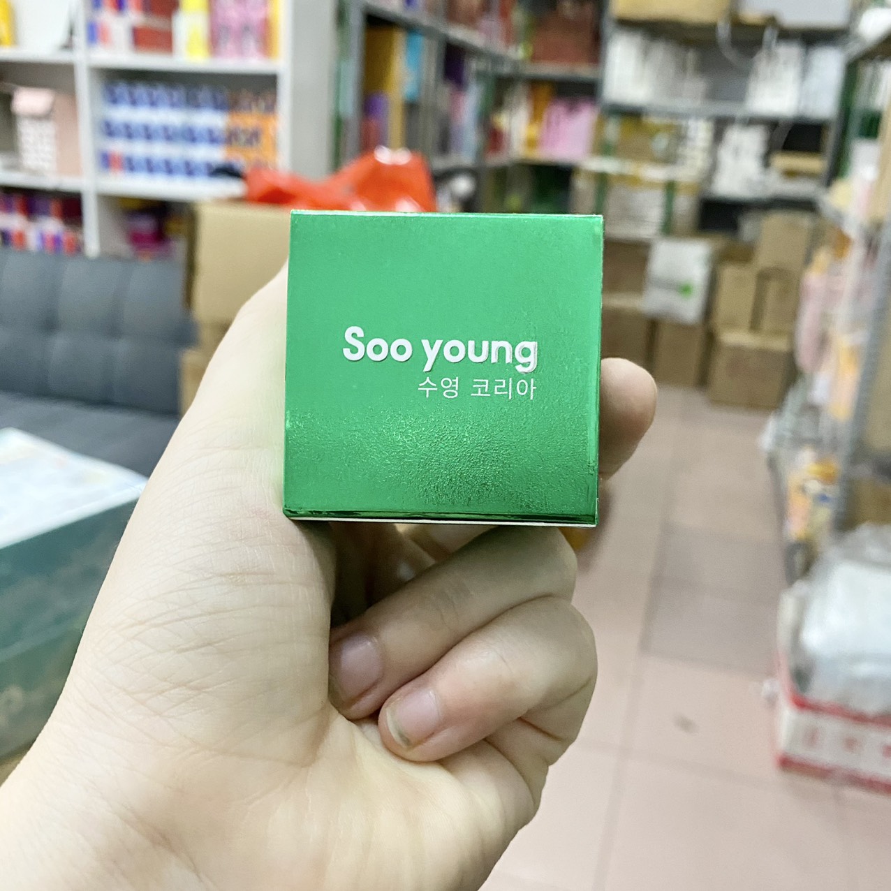 Kem dưỡng Kích Trắng Lục Tảo Alpha Arbutin Soo Young 30g