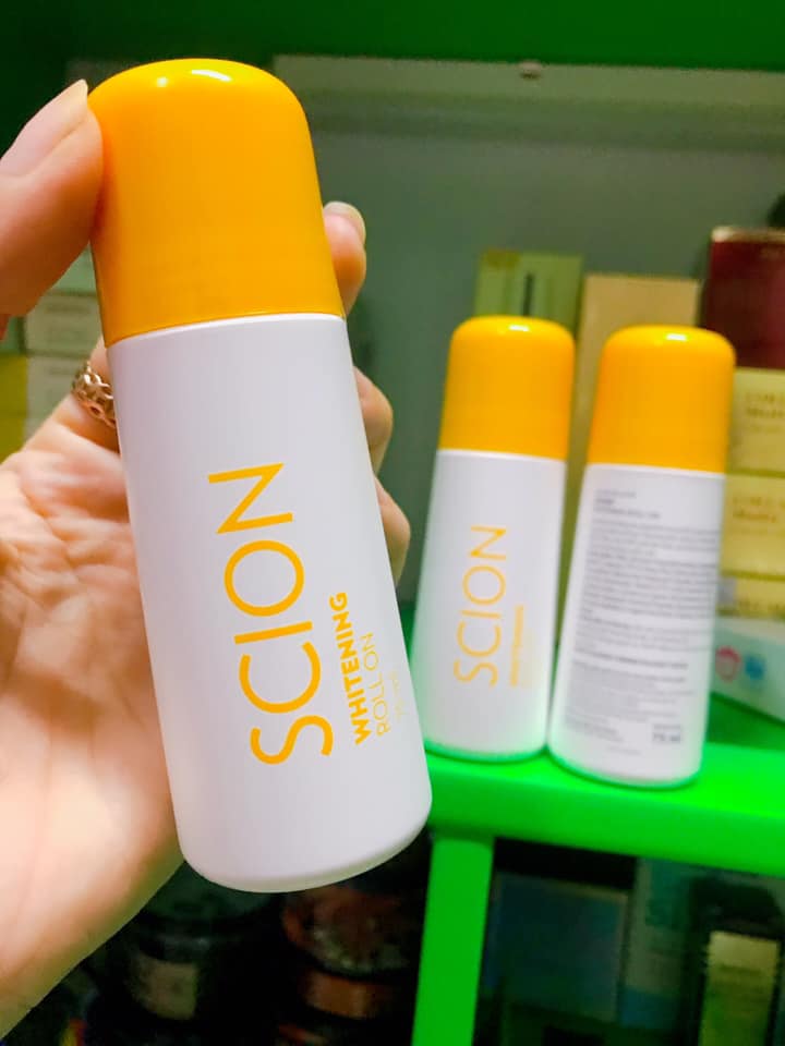Lăn khử mùi Scion Whitening Roll On mẫu mới 75ml