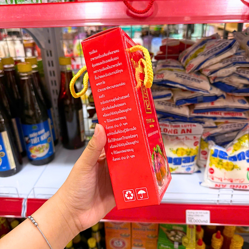 Lạp Xưởng Chaos Sua 500gr Dây Vàng