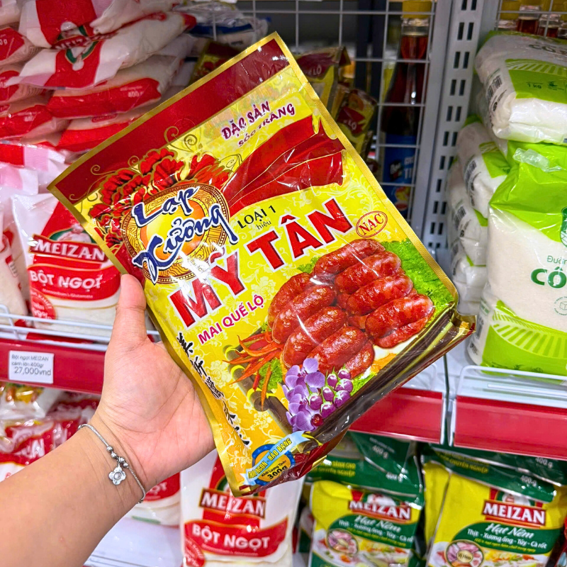 Lạp Xưởng Mỹ Tân Loại 1 1 Bịch 300g