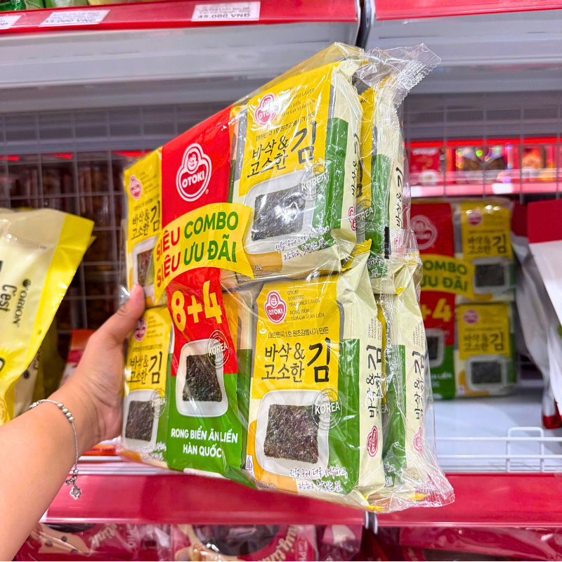 Góc chụp nghiêng cho thấy các gói nhỏ bên trong lốc