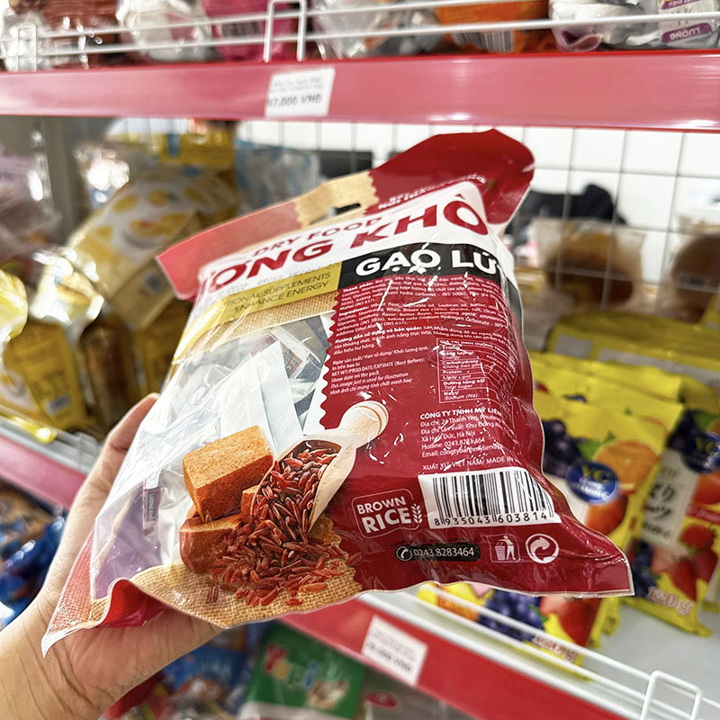Lương Khô HT Food Vị Gạo Lứt 400g