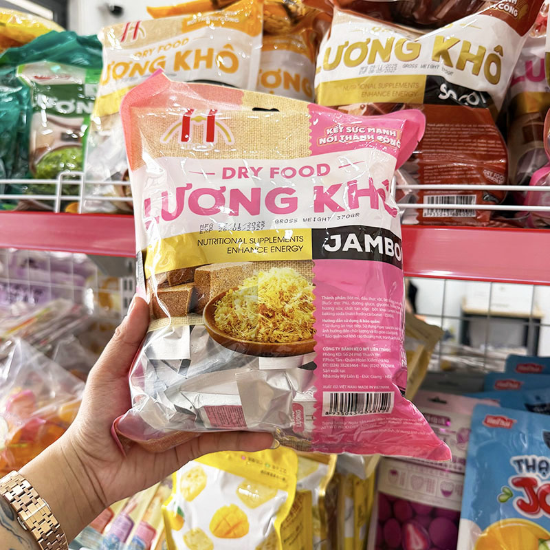 Bao bì sản phẩm HT Food dạng túi 400g