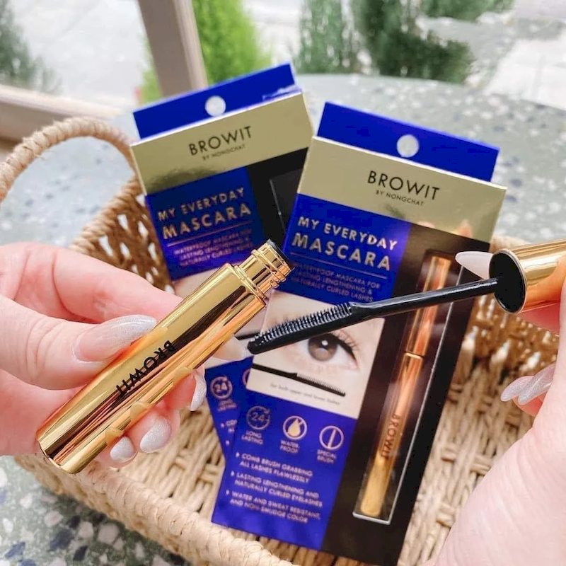 Mascara Browit By Nongchat My Everyday Mascara Màu Xanh 5.5g