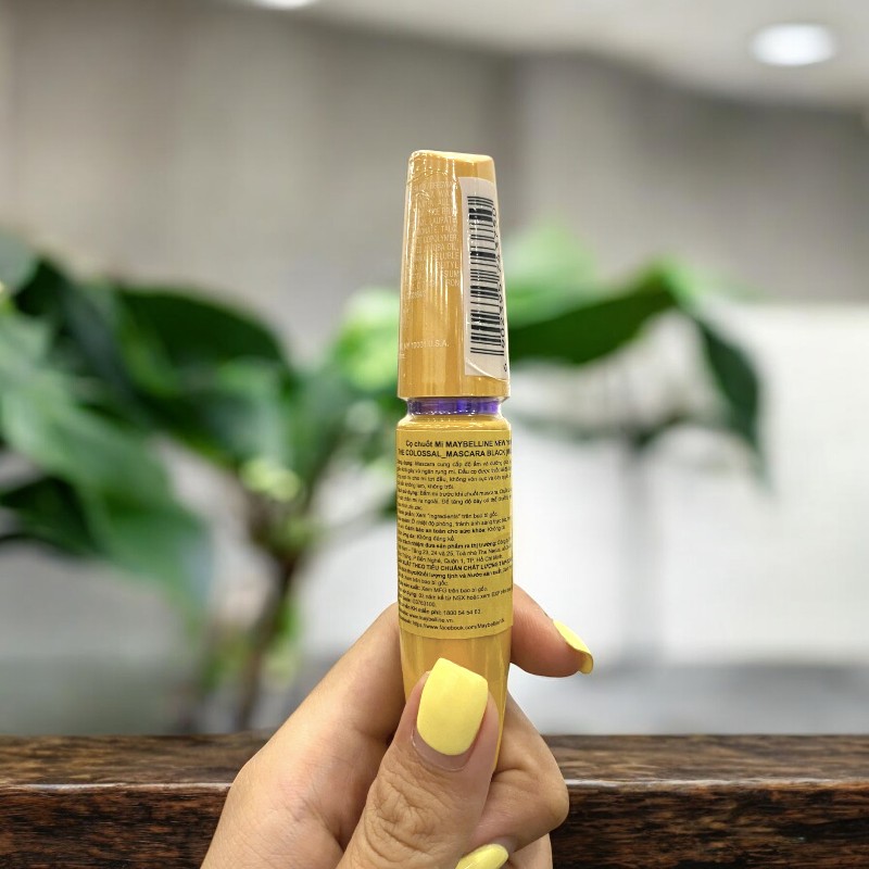 Mascara Maybelline New York The Colossal Waterproof Màu Vàng 9.2ml