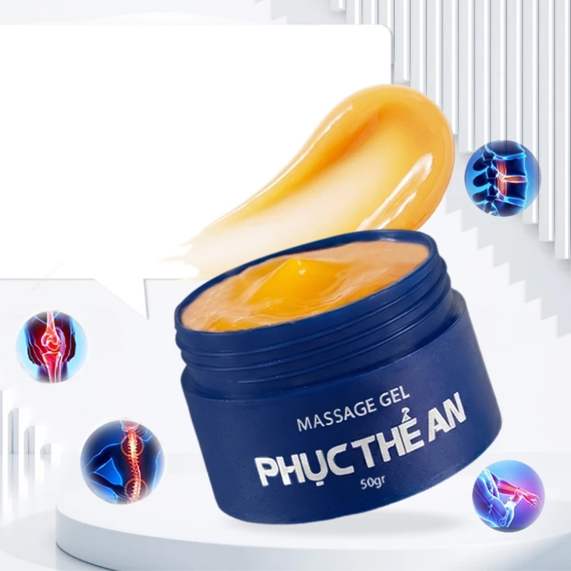 Chất gel màu vàng trong hũ khi mở nắp