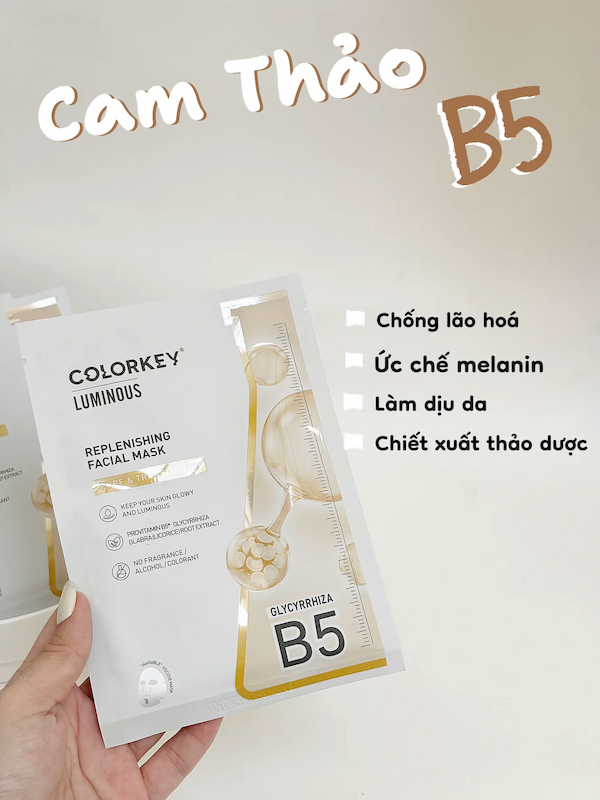 Mặt Nạ Colorkey Luminous B5 Màu