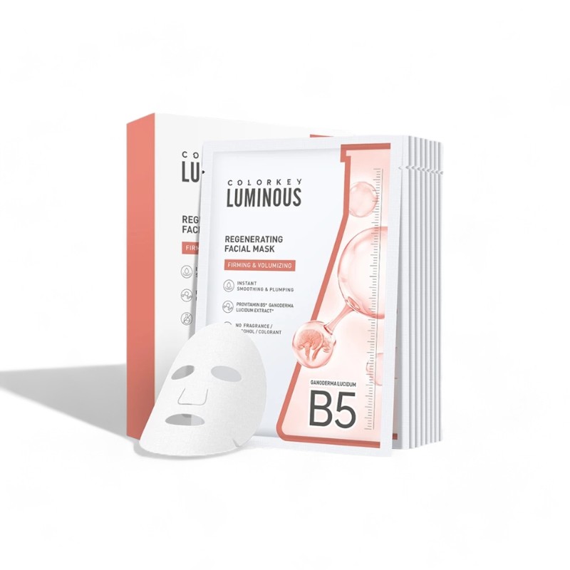 Khám phá Combo 10 Miếng Mặt Nạ Colorkey Luminous B5 Regenerating Facial Mask Firming & Volumizing Hộp 10 Miếng thuộc nhóm Mặt nạ dưỡng da