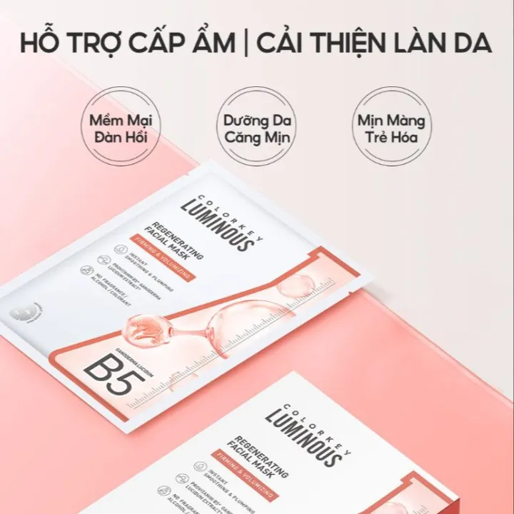 Minh hoạ thông điệp hỗ trợ cấp ẩm và cải thiện làn da