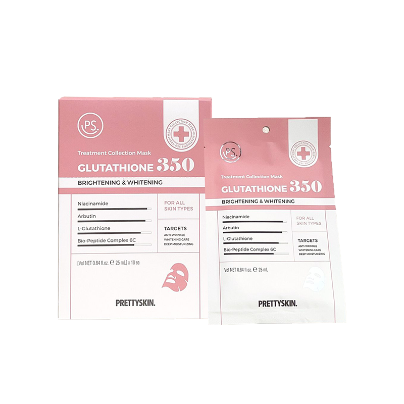 Khám phá Mặt Nạ Prettyskin Glutathione 350 Màu Hồng Dưỡng Trắng Da Hộp 10miếng thuộc nhóm Mặt nạ dưỡng da