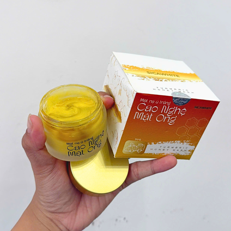 Mặt Nạ Ủ Trắng Cao Nghệ Mật Ong Sica White 50g