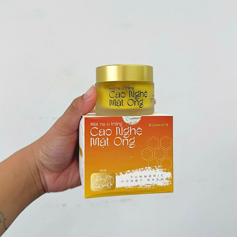 Mặt Nạ Ủ Trắng Cao Nghệ Mật Ong Sica White 50g