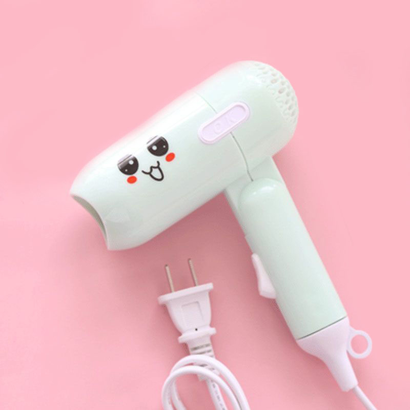 Máy sấy tóc mini gấp gọn hình thú 12x17cm 450W 220V
