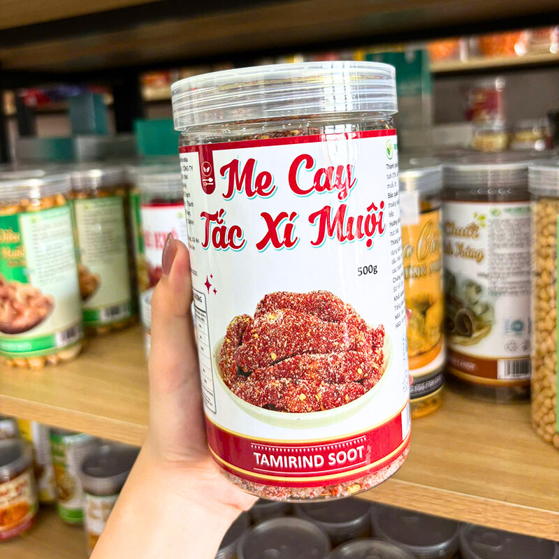 Kẹo Me Cay Tắc Xí Muội 500g