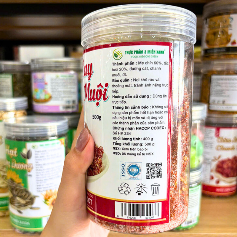 Thông tin thành phần và hướng dẫn sử dụng trên nhãn