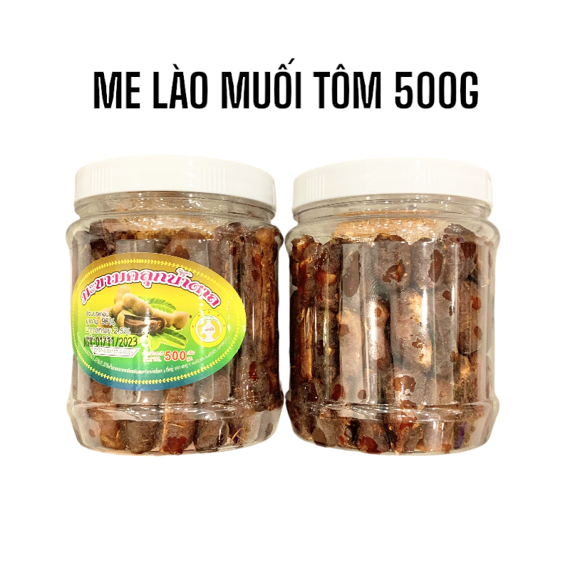 Me Lào Muối Ớt 500g