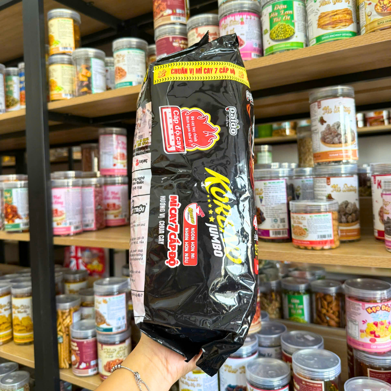 Mì Cay 7 Cấp Độ Koreno Jumbo Vị Chua Cay 10 Gói x 101g