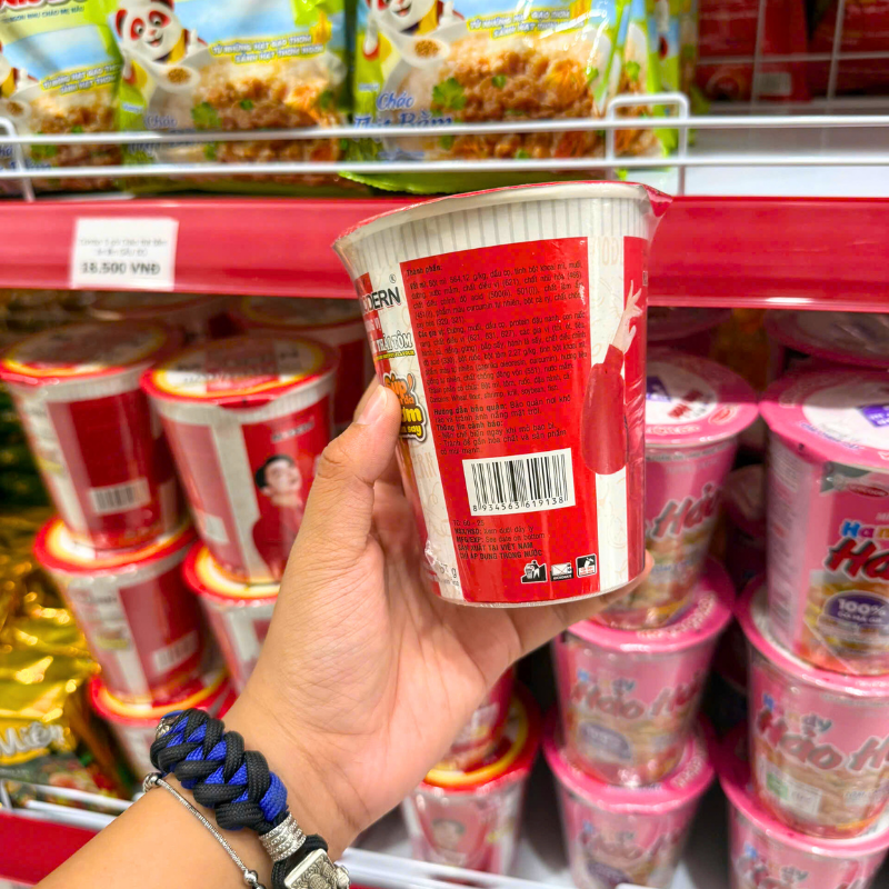 Thông tin thành phần in trên bao bì sản phẩm