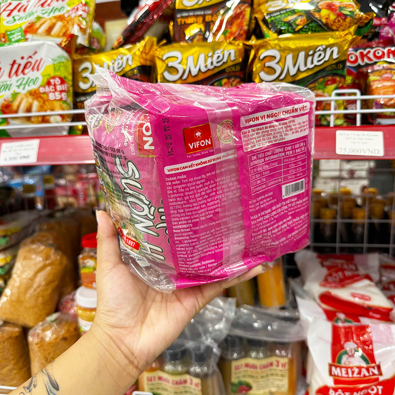 Miến Sườn Heo VIFON 232g - Lốc 4 Gói
