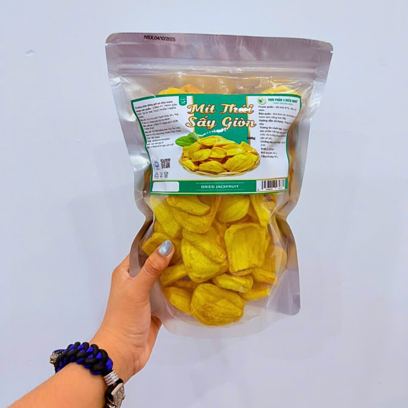 Mít Thái Sấy Giòn 300g Túi Zip