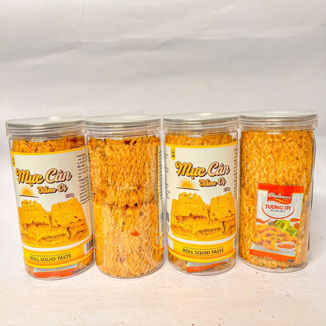 Mực Cán Tẩm Vị Loại Đặc Biệt 250g