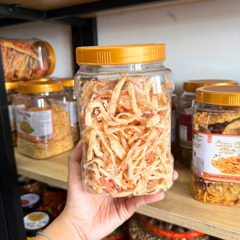 Hộp nhựa trong suốt giúp quan sát sợi mực bên trong