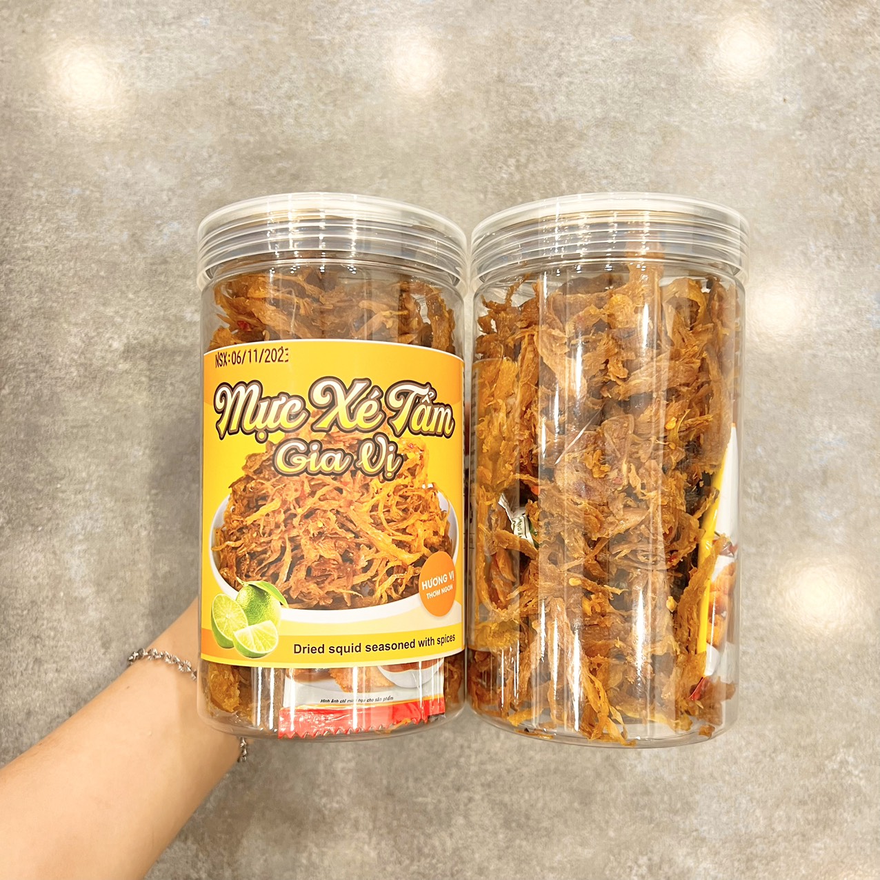 Mực Xé Tẩm Gia Vị An Tâm 250g