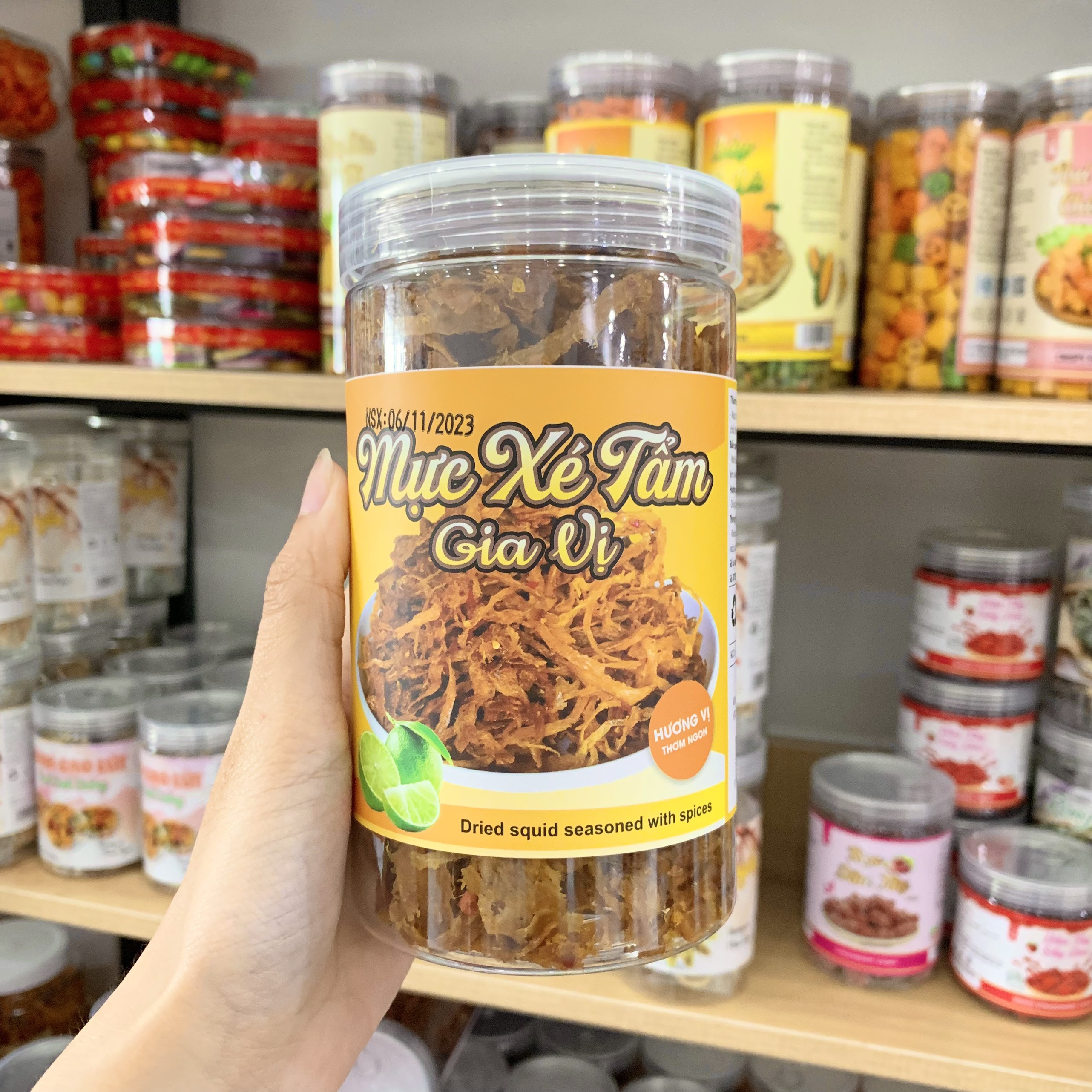 Mực Xé Tẩm Gia Vị An Tâm 250g