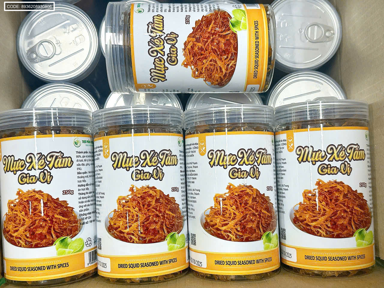 Mực Xé Tẩm Gia Vị An Tâm 250g