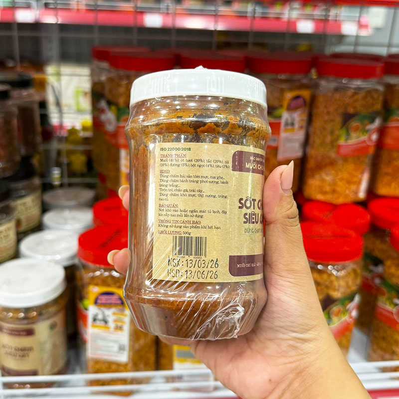 Thông tin thành phần, cách dùng và khối lượng trên nhãn sản phẩm
