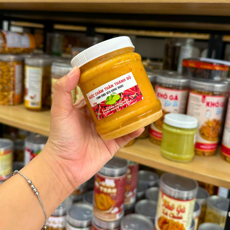 Muối Chấm Thần Thánh Đỏ 500g Chay Mặn Đều Dùng Được