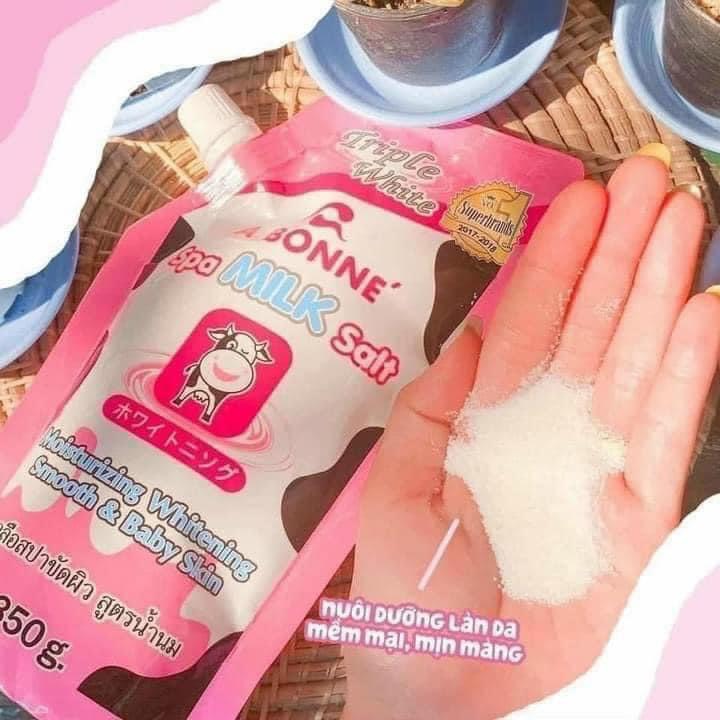 Muối Tắm Sữa Bò Tẩy Tế Bào Chết A Bonne Spa Milk Salt 350g