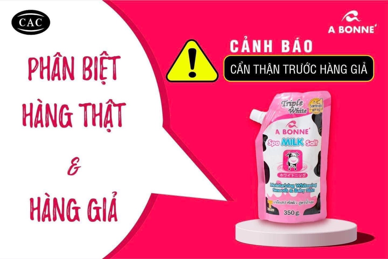 Muối Tắm Sữa Bò Tẩy Tế Bào Chết A Bonne Spa Milk Salt 350g