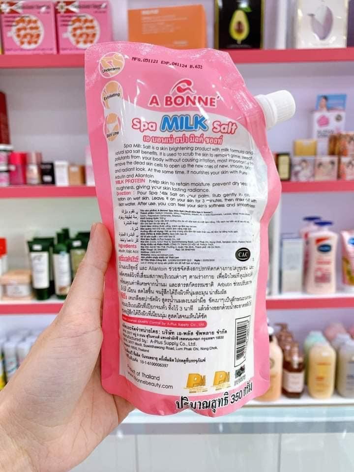 Muối Tắm Sữa Bò Tẩy Tế Bào Chết A Bonne Spa Milk Salt 350g