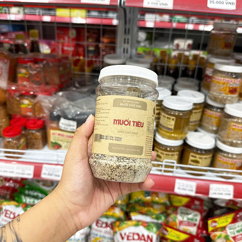 Mặt trước hũ với tên sản phẩm và quy cách 350g
